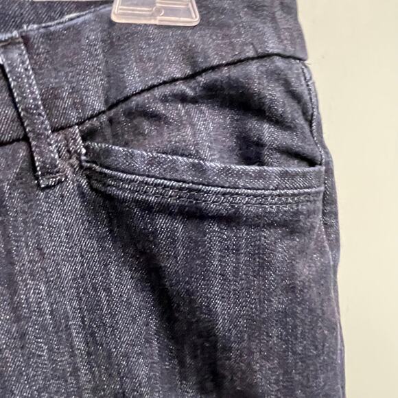 Eddie Bauer Womens Curvy Trouser Jeans Size 10 Petite Casual Classic Wide Leg - Picture 2 of 5